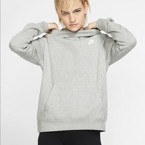 Nike cowl neck hoodie